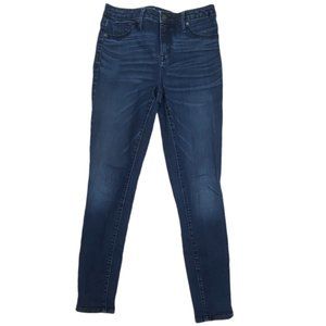 Mossimo Women Jegging Size 8 Blue High Rise Power